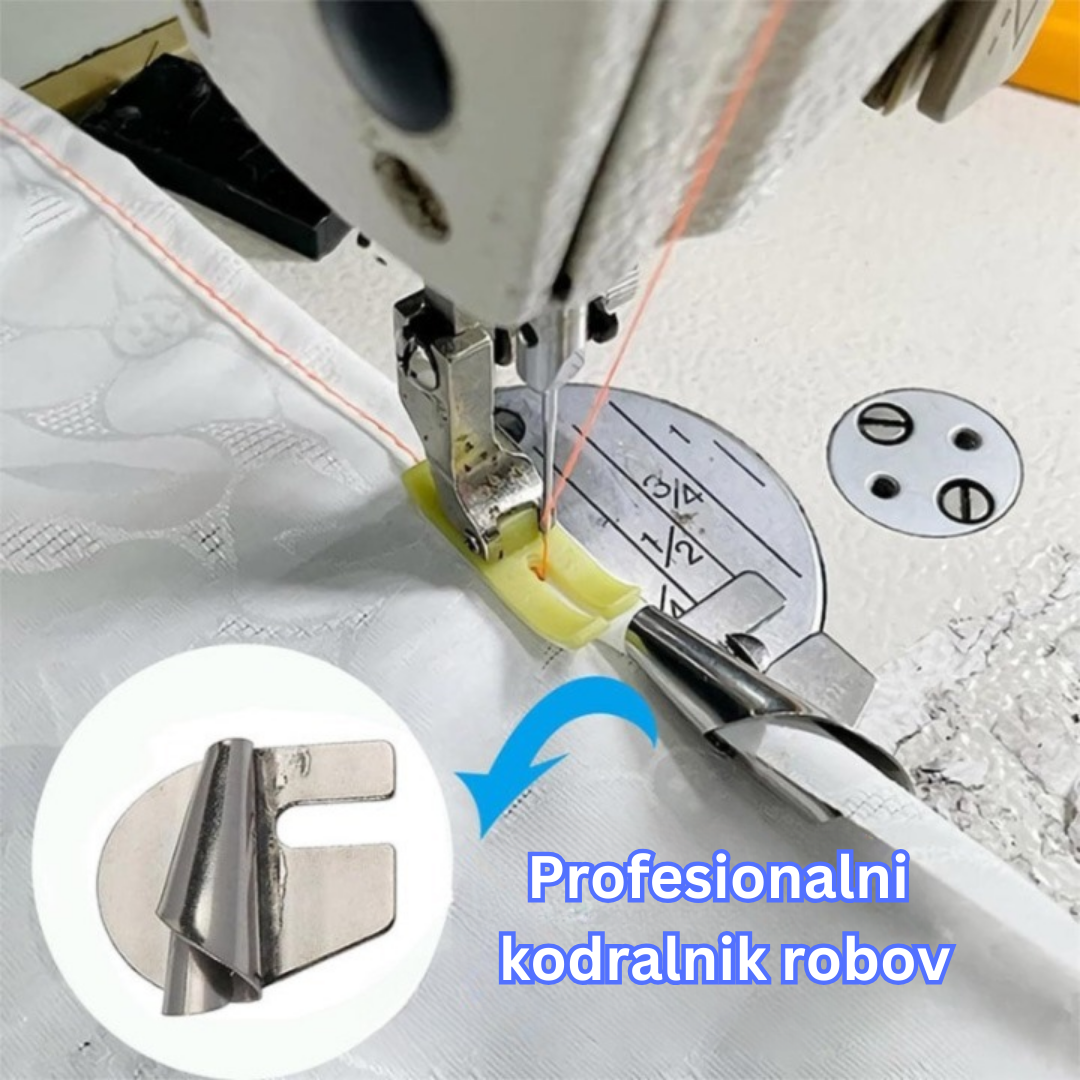 Profesionalni Uvijač Robov za Šivalni Stroj (Komplet 8 kosov)