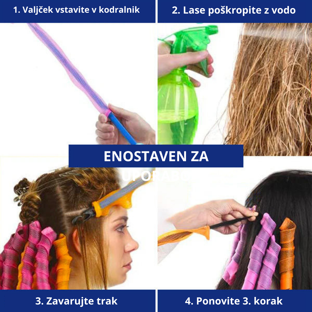 Komplet za ustvarjanje kodrov