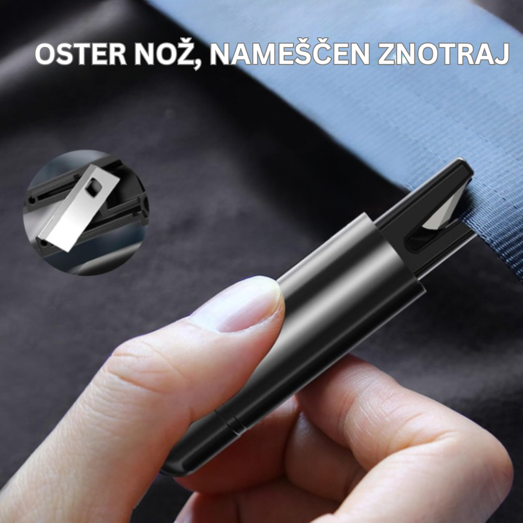2 v 1 orodje za razbijanje stekla