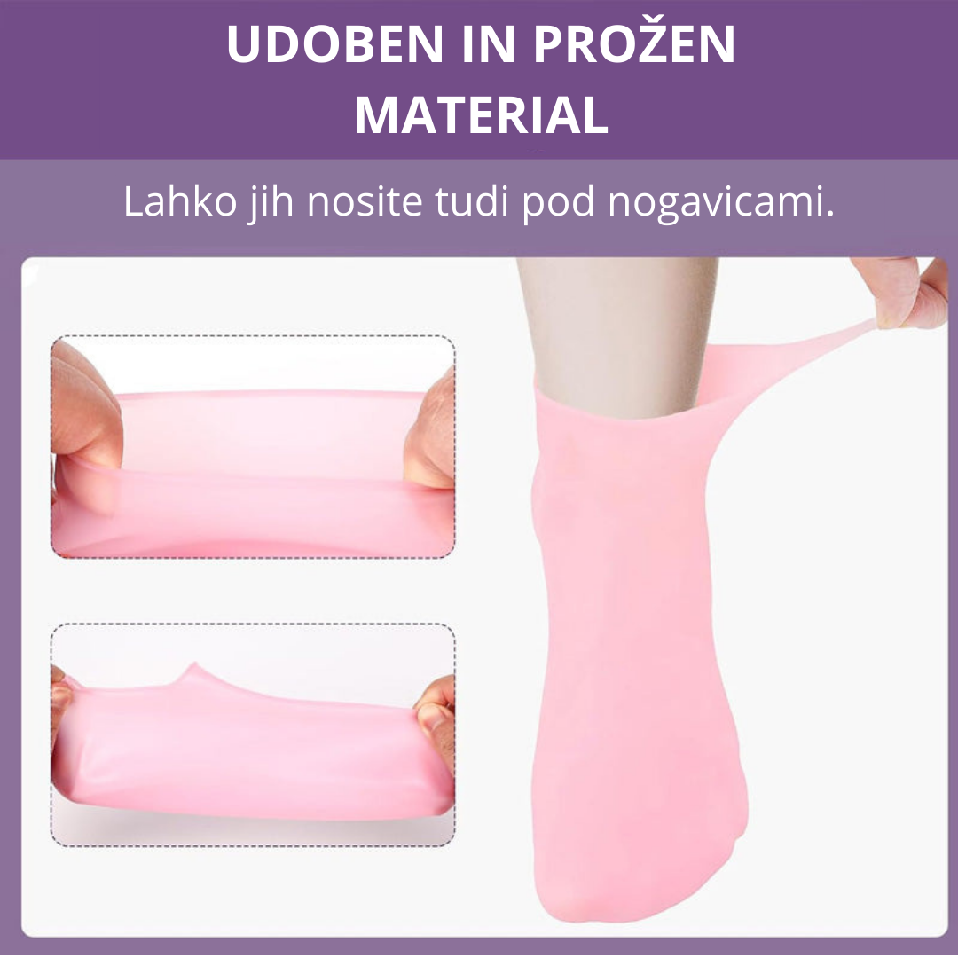 Silikonske Nogavice Za Nego Stopal