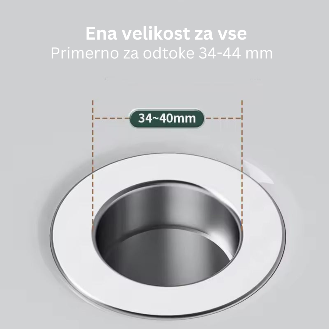 Odtočni čep s filtrom