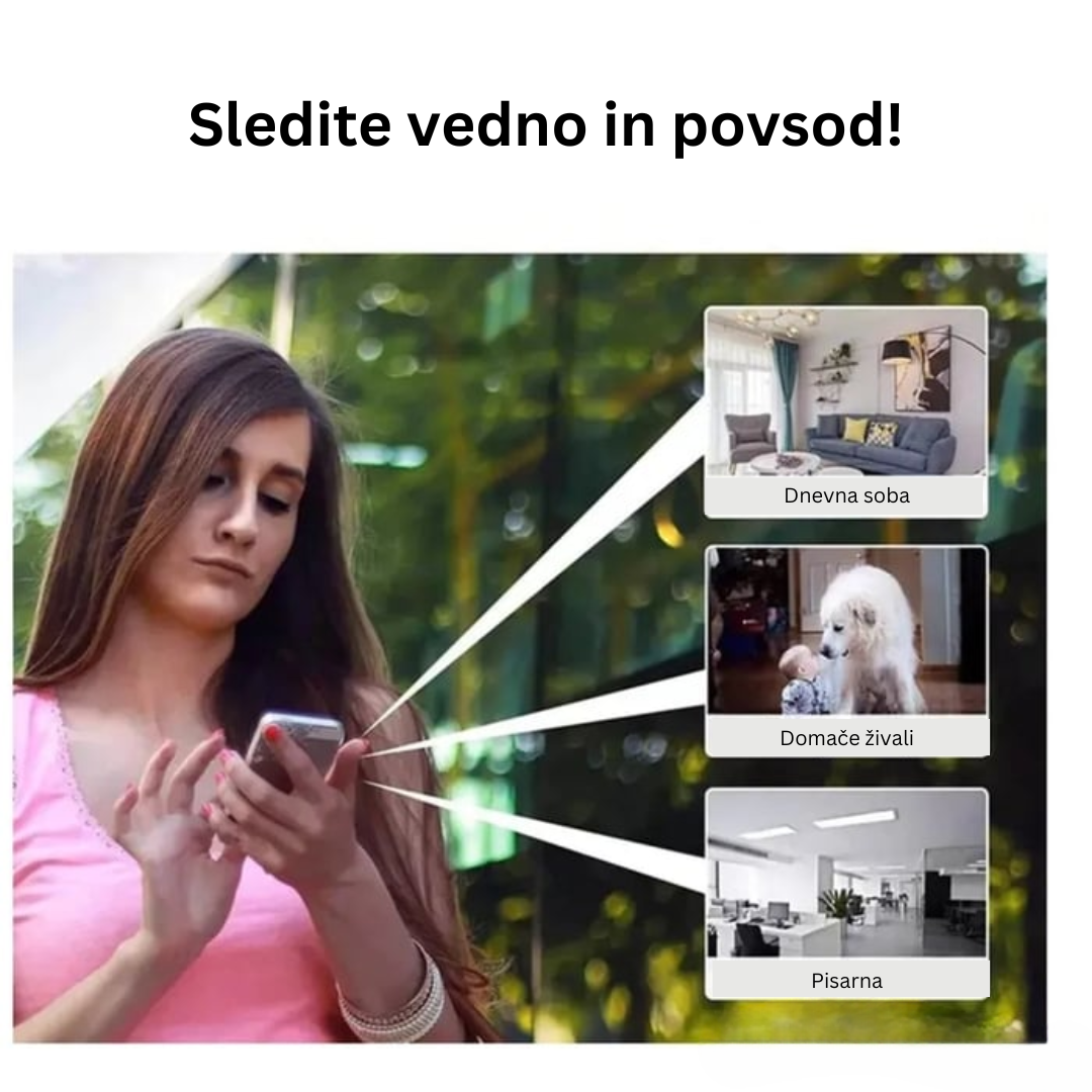 Mini 5G WiFi kamera 1080P FULL HD