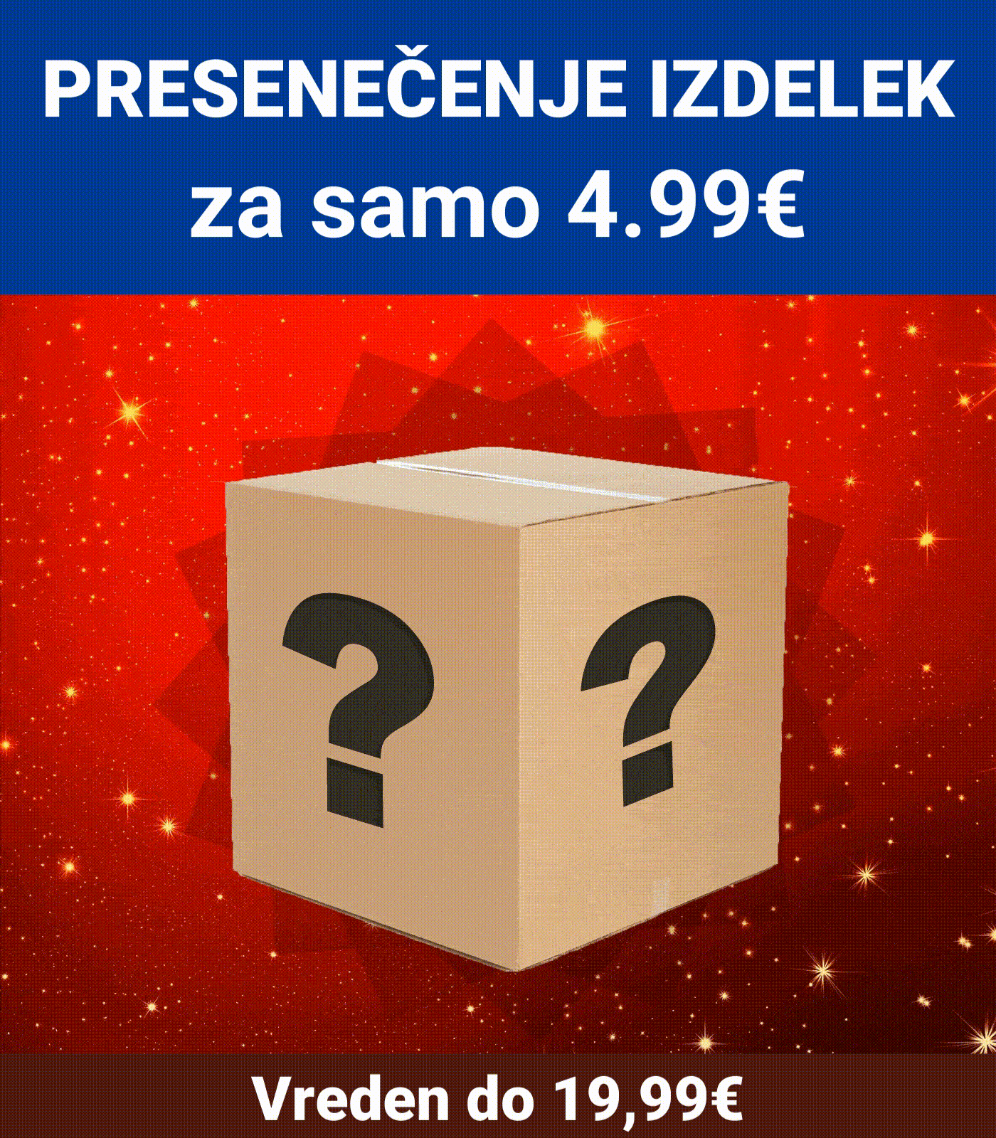 Presenečenje Izdelek